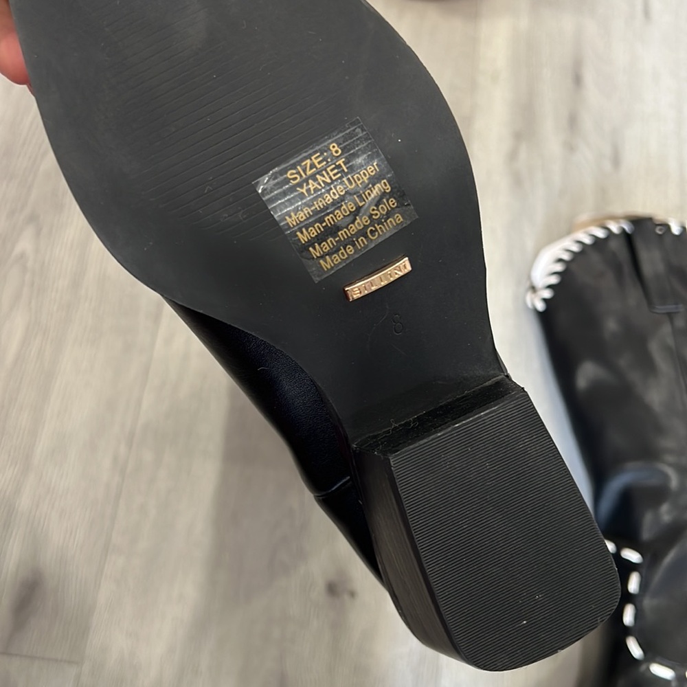 Billini Yanet Black Boots tall - Picture 10 of 11